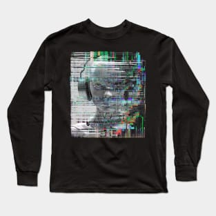 Digital Noise Long Sleeve T-Shirt